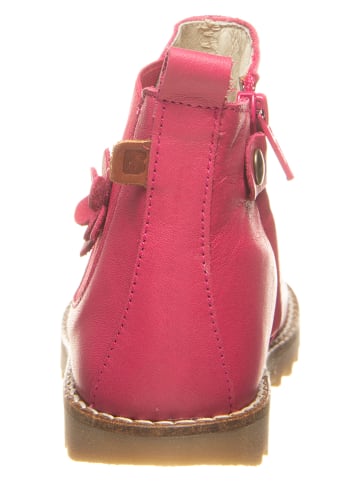 BO-BELL Leder-Chelsea-Boots in Pink