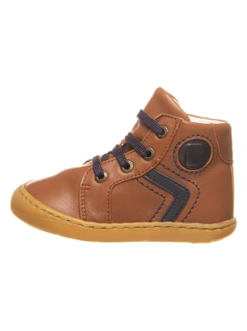 BO-BELL Leren sneakers lichtbruin