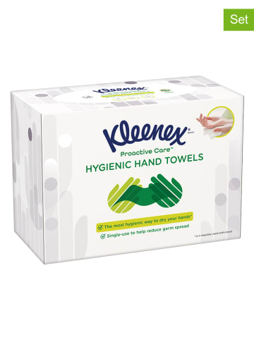 Kleenex 6er-Set: Einweg-Handtücher - 6x 96 Stück
