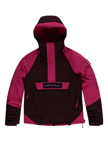 O`Neill Kurtka narciarska "Edge" w kolorze różowo-brązowym