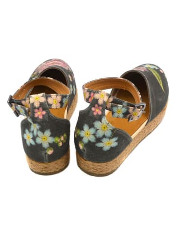 Calceo Espadrilles in Anthrazit/ Bunt