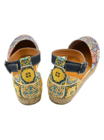Calceo Espadryle ze wzorem