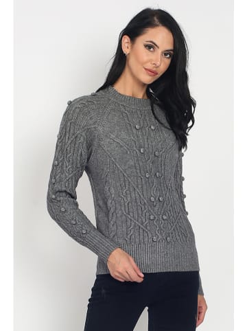 ASSUILI Pullover in Grau