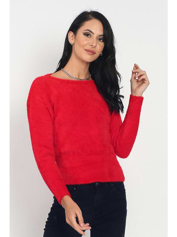 ASSUILI Pullover in Rot