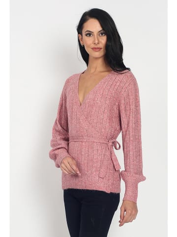 ASSUILI Sweter w kolorze różowym