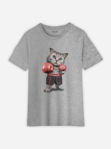 WOOOP Shirt in Grau