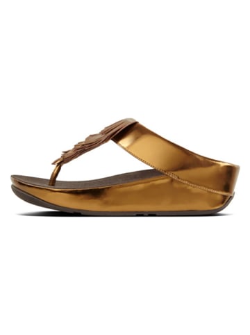 fitflop Zehentrenner in Gold