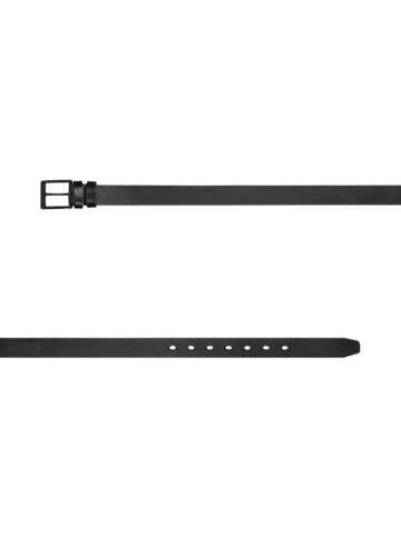 Wojas Leder-Gürtel in Schwarz