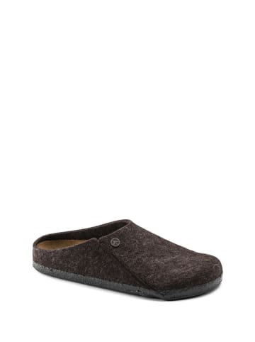 Birkenstock Chodaki w kolorze ciemnobrązowym