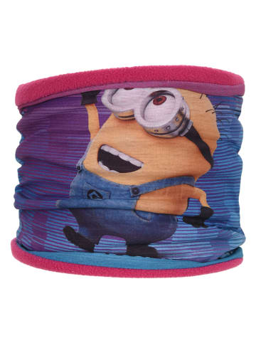 Minions Loopschal "Minions" in Pink/ Bunt - (L)50 x (B)22 cm