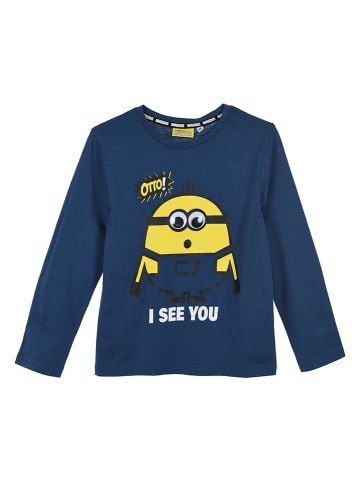 Minions Longsleeve "Minions" donkerblauw
