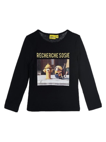 Minions Longsleeve "Minions" zwart
