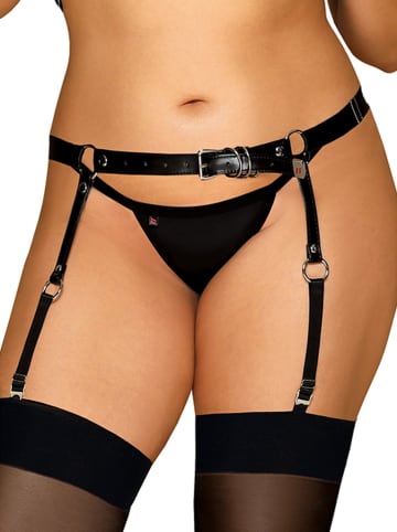 Obsessive Pas "Harness" w kolorze czarnym do pończoch