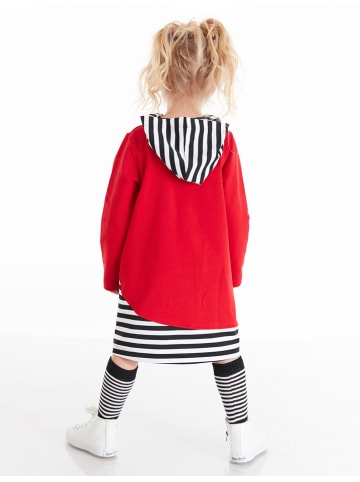 Denokids Sukienka "Ladybug" w kolorze czerwonym
