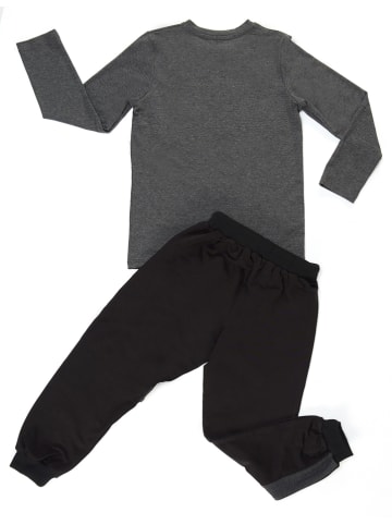 Denokids 2tlg. Outfit "Changing Glasses" in Anthrazit/ Schwarz