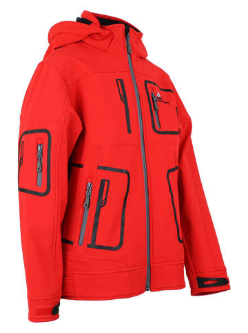 Peak Mountain Softshelljas rood