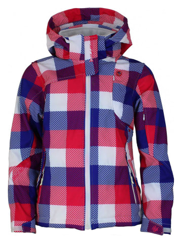 Peak Mountain Softshelljacke in Dunkelblau/ Rot