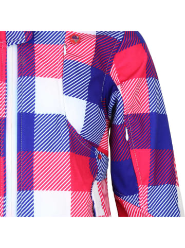 Peak Mountain Softshelljacke in Dunkelblau/ Rot