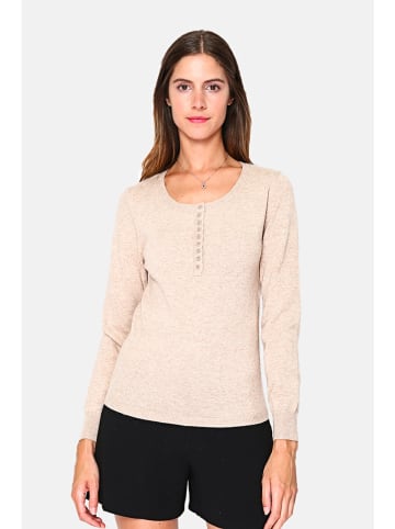 William de Faye Pullover in Beige