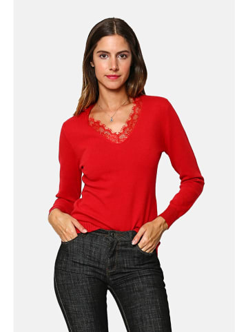 William de Faye Pullover in Rot