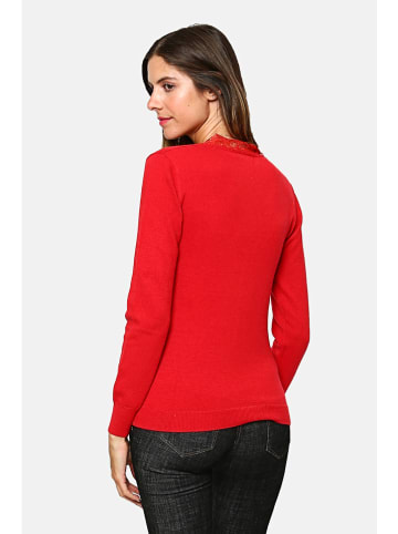 William de Faye Pullover in Rot