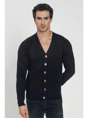 William de Faye Cardigan in Schwarz