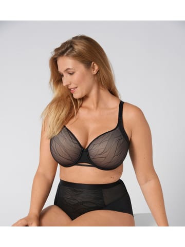 Triumph Biustonosz "Airy Sensation" w kolorze czarnym