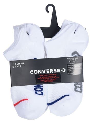 Converse 6er-Set: Socken in Weiß