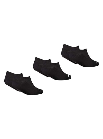 Converse 6-delige set: sokken zwart