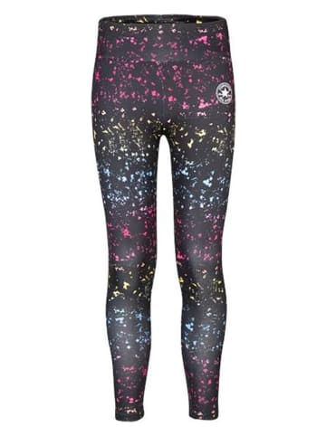 Converse Leggings in Schwarz/ Bunt