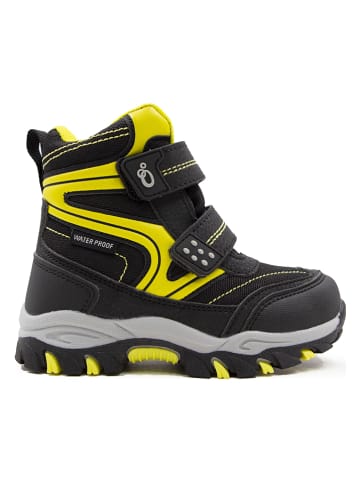 lamino Winterboots in Schwarz/ Gelb