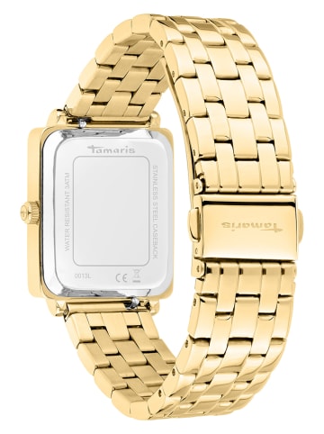Tamaris Quarzuhr in Gold