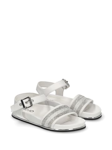 Liu Jo Sandalen zilverkleurig/wit