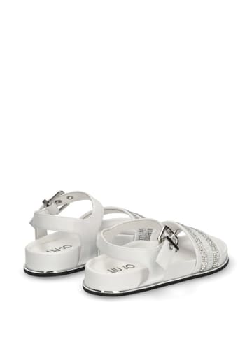 Liu Jo Sandalen in Silber/ Weiß
