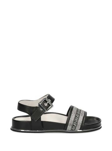 Liu Jo Sandalen in Schwarz/ Silber
