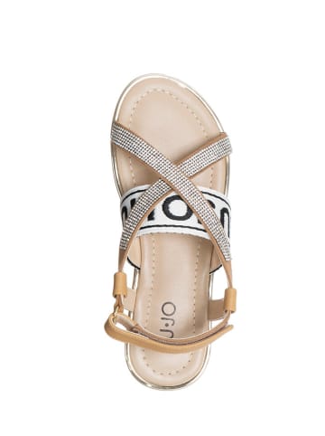 Liu Jo Teenslippers zilverkleurig/beige