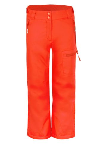 Trollkids Spodnie narciarskie "Hallingdal" w kolorze pomarańczowym