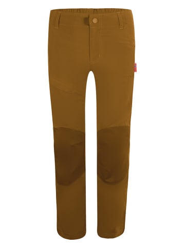 Trollkids Spodnie funcyjne "Hammerfest Pro" w kolorze jasnobrązowym