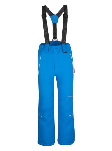 Trollkids Spodnie narciarskie "Holmenkollen" - Slim fit - w kolorze niebieskim