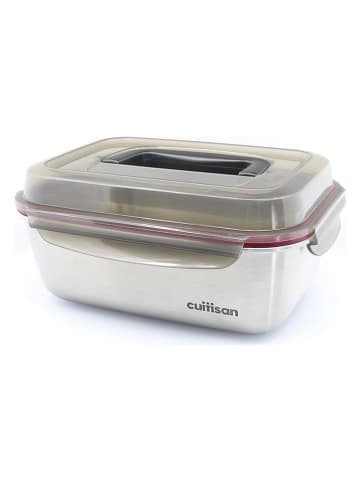 CUITISAN Edelstahl-Frischhaltedose "Flora" - 2,8 l