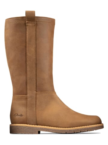 Clarks Leren laarzen "Comet Wild" lichtbruin