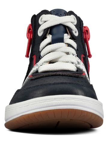 Clarks Leren sneakers "Fawn Peak" donkerblauw