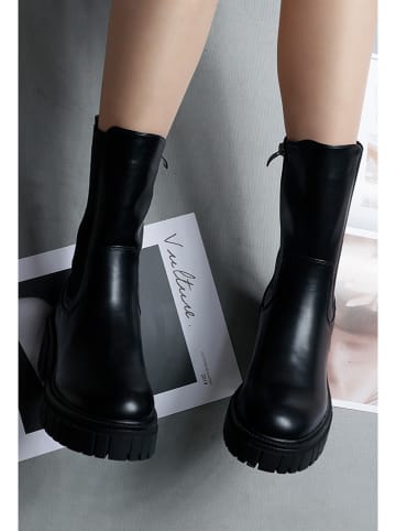 Foreverfolie Chelseaboots zwart