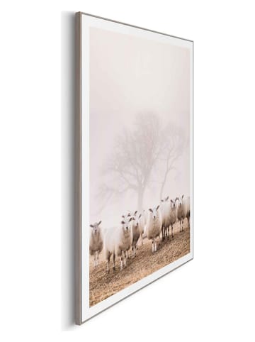 Orangewallz Gerahmter Kunstdruck "Linda's Sheep"