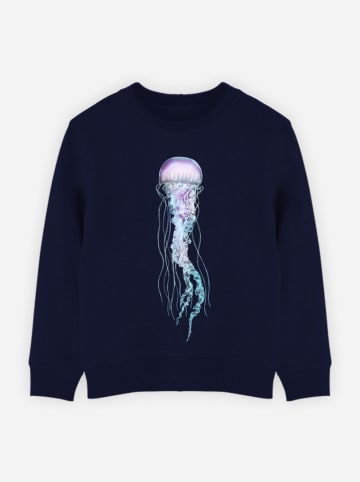 WOOOP Sweatshirt "Space Jelly" donkerblauw
