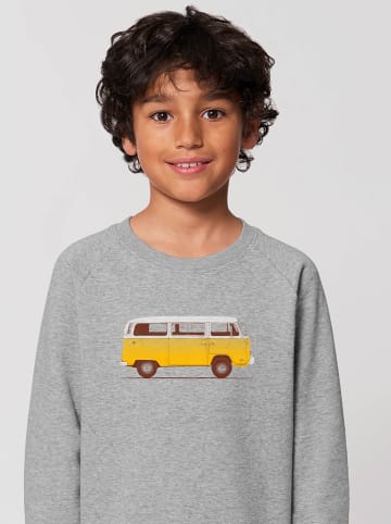 WOOOP Sweatshirt "Combi" in Grau