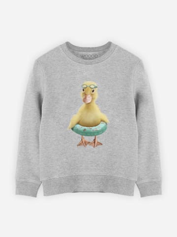 WOOOP Sweatshirt "Duck" grijs