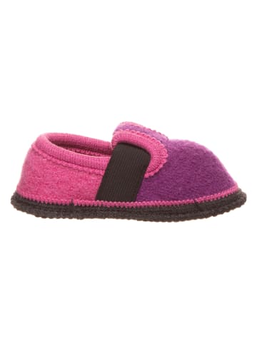kitz pichler Hausschuhe "Bobby" in Lila/ Rosa