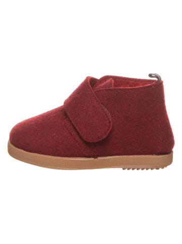 kitz-pichler Pantoffels "Felties" bordeaux