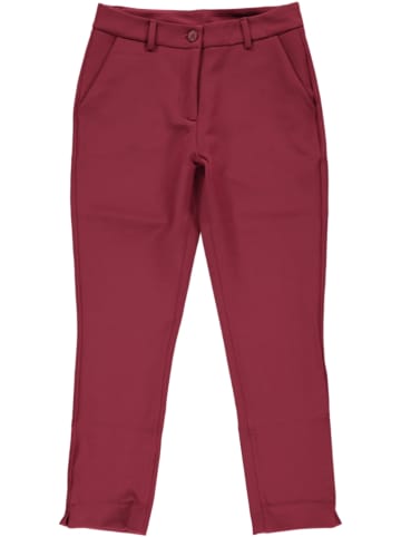 STEFANEL Spodnie w kolorze bordowym